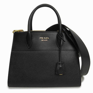 Prada Paradigm Bag Saffiano City Calf Leather Nero Black